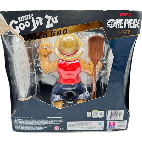 Heroes Of Goo Jit Zu Ultra Goo One Piece Luffy Action Figure Netflix Collectible - Picture 4 of 8